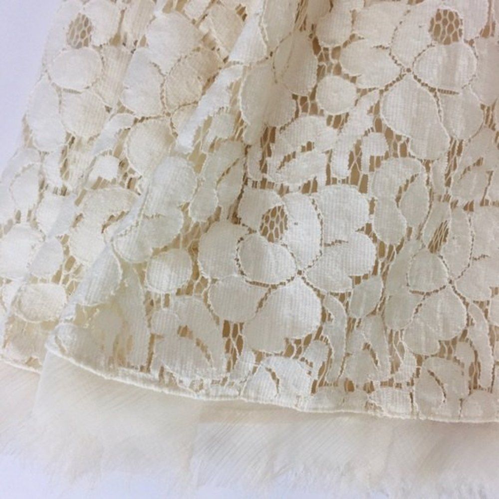 Tahari Lace Fit & Flare Skirt - Picture 7 of 9